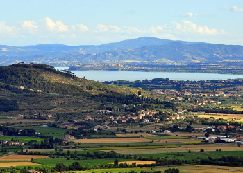 Veduto sul Lago Trasimeno